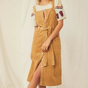 NWT Levi's corduroy button down dress